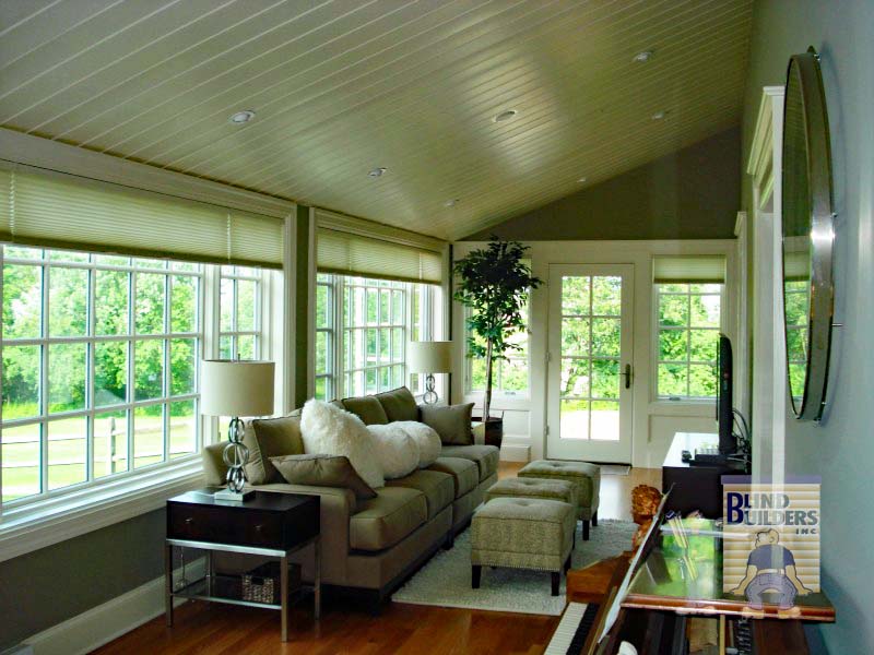 Duette® Cellular Shades in Sunroom