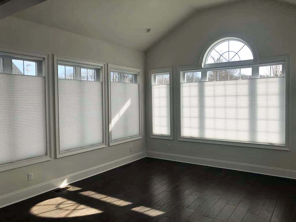 Duette® Cellular Shades in Living Room
