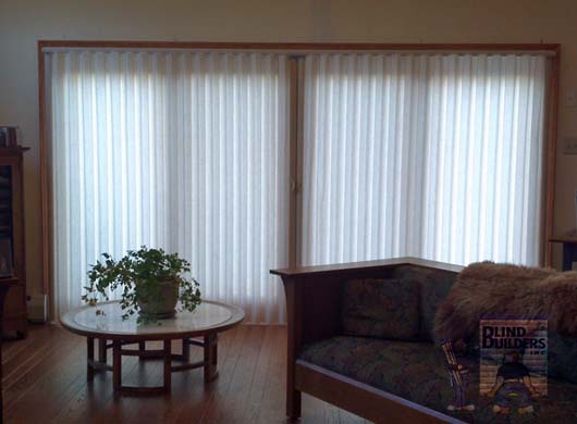 Luminette® Sheer Panels in Living Room
