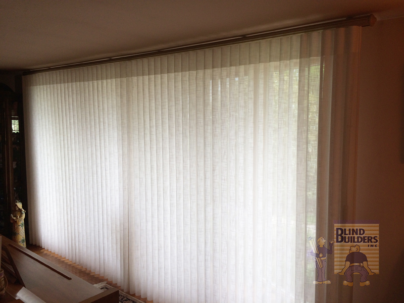 Luminette® Sheer Panels in LIving Room