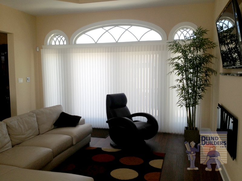 Luminette® Sheer Panels in LIving Room