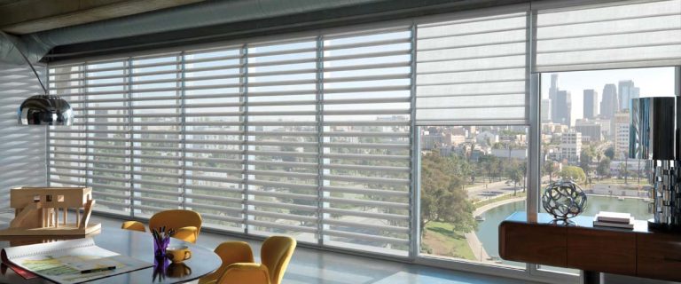 Pirouette® Sheer Shades in Living Room